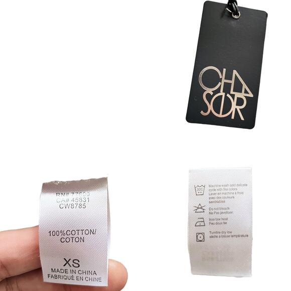 CHASER Camo Hoodie Sweatshirt Cotton Gray Zip Up Fleece Lined Pockets XS NWT - Picture 7 of 12